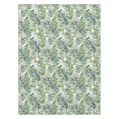 Groen tropisch Oerwoud Banaan Strelitzia Tafelkleed (Voorkant)