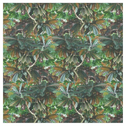 Groen tropisch Oerwoud Stof (Close Up)