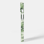 Groen Tropisch Palmblad Patroon Case-Mate iPhone Case (Achterkant / Links)