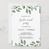 Groen Tropische Eucalyptus Geslacht Onthulling Par Kaart (Voorkant)