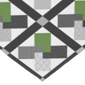 Groen "Turn of a Friendly Kaart" Tafelloper (Hoek)