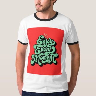 Groen Typografisch Quote T-shirt