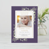 Groen Uitvaart Herdenkingsdienst Order Of Service  Programmakaart (Staand voorkant)