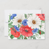 Groen Uitvaartsympathie Dank u Notitiekaartje (Achterkant)