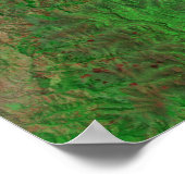 Groen Uitzicht Poster (Hoek)