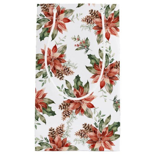 Groen Vakantie Geschenk Tassen Klein Cadeauzakje (Voorkant)