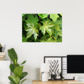 groen van lente poster (Thuiskantoor)