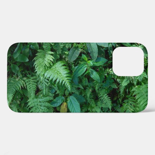 Groen varengras loof textuur Case-Mate iPhone case (Achterkant (horizontaal))