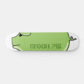 Groen varkenskarton (Mini) Persoonlijk Skateboard (Horizontaal)