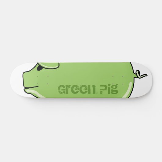 Groen varkenskarton (Mini) Persoonlijk Skateboard (Horizontaal)