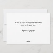 Groen Veel Treats Happy Howlidays Grappig huisdier Feestdagenkaart (Achterkant)