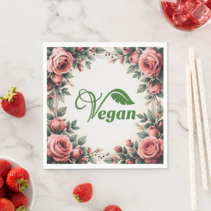 Groen Vegan Logo Leaf van Bearnd Servet