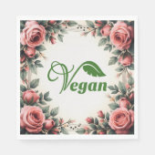 Groen Vegan Logo Leaf van Bearnd Servet (Voorkant)