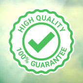 Groen veiligheidsvenster plakbord raamsticker (Vel 3)