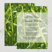 Groen veld gras Vrijgezellenfeest buitenshuis Kaart (Voorkant / Achterkant)