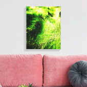Groen veld - Verpakt canvas Afdruk (Insitu (Woonkamer))
