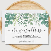 Groen Verandering van het Adres Verhuisaankondigin Aankondiging