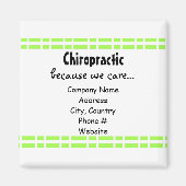 Groen verbindingsontwerp magneet (Voorkant)