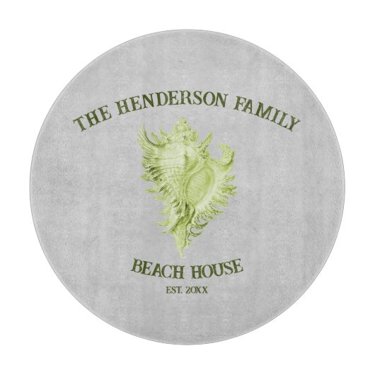 Groen verbindingspaneel Shell Snijplank (Voorkant)