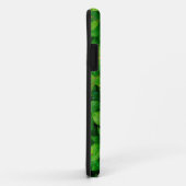 Groen verlaat abstracte monogram Case-Mate iPhone case (Achterkant/rechts)