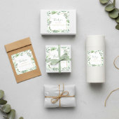 Groen verlaat een bruiloft met dank aan je sticker