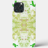 Groen verlaat iPhone hoesje (Achterkant)