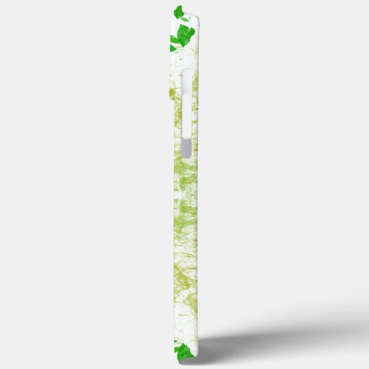 Groen verlaat iPhone hoesje (Achterkant / Links)