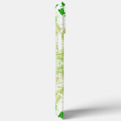 Groen verlaat iPhone hoesje (Achterkant / Rechts)