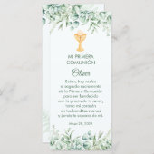 groen verlaat spaans eerste communie Bladwijzer (Voorkant / Achterkant)