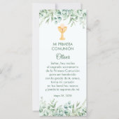 groen verlaat spaans eerste communie Bladwijzer (Voorkant)