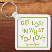 Groen verlies in wat je van Sleutelhanger houdt (Voorkant)