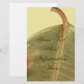 Groen verlof briefpapier (Voorkant / Achterkant)