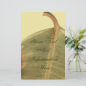 Groen verlof briefpapier (Staand voorkant)