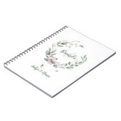 Groen verlof notitieboek (Linkerzijde)