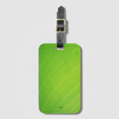 Groen verloop Banaan blad textuur patroon naam Bagagelabel (Voorkant (verticaal))