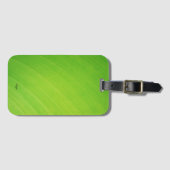 Groen verloop Banaan blad textuur patroon naam Bagagelabel (Voorkant (horizontaal))