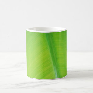 Groen verloop Banaan blad textuur patroon naam Koffiemok