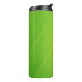 Groen verloop Banaan blad textuur patroon naam Thermosbeker (Gedraaid links)