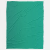 Groen verloop van gebladerte fleece deken (Voorkant)