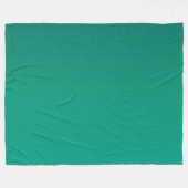 Groen verloop van gebladerte fleece deken (Voorkant (Horizontaal))
