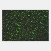 groen verpakkingspapier inpakpapier vel (Voorkant 3)