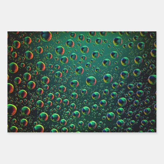 groen verpakkingspapier inpakpapier vel (Voorkant 2)