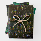 groen verpakkingspapier inpakpapier vel (In situ)