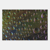 groen verpakkingspapier inpakpapier vel (Voorkant)