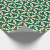 Groen verpakt papier (Hoek)