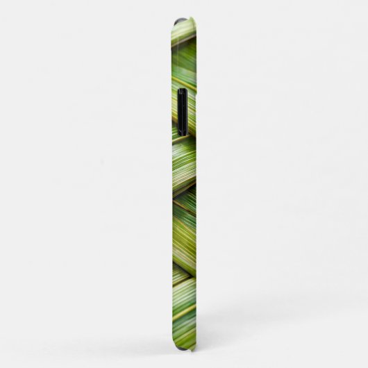 Groen vers bamboeweefsel Case-Mate iPhone case (Achterkant/rechts)