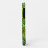 Groen vers bamboeweefsel Case-Mate iPhone case (Achterkant/links)