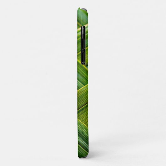 Groen vers bamboeweefsel Case-Mate iPhone case (Achterkant/links)