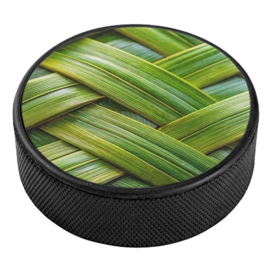 Groen vers bamboeweefsel hockey puck (3/4)