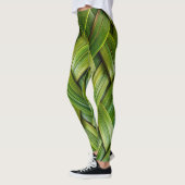 Groen vers bamboeweefsel leggings (Links)